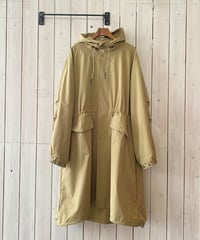 ジャケット kha:ki カーキ ライトリップフードコート コヨーテ MIL26HJK3246