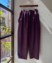 パンツ ina イナ センターステッチパンツ パープル 261136