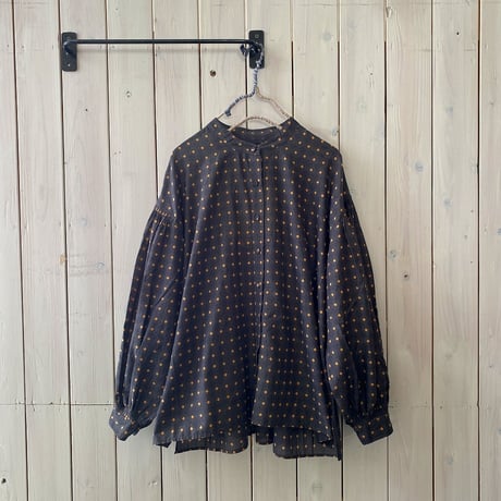 maison de soil　メゾンドソイル　　ピンタックギャザーブラウス maison de soil - ☆maison de soil/メゾンドソイル ピンタックバンド