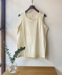 プルオーバー harmonie アルモニ オーガニックコットン6ステッチタンクトップ ナチュラル 8730175