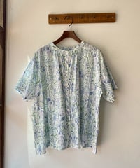 ブラウス ina イナ フラワープリント2wayブラウス オフホワイト 262128