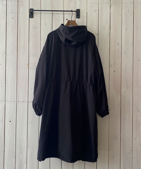 ジャケット kha:ki カーキ ライトリップフードコート ブラック MIL26HJK3246