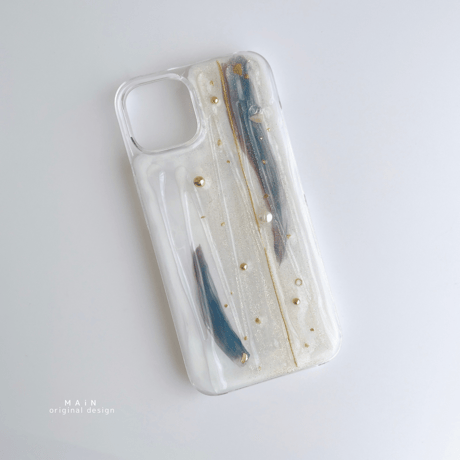 blue×gray nuance gold