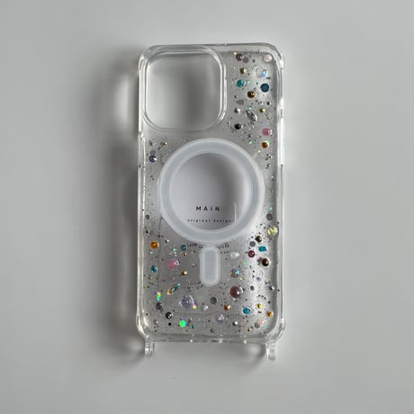 iPhone15ProMax MagSafe対応ショルダーホール付きケース〈order〉