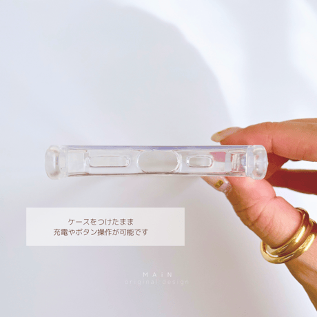 iPhone15proショルダーホール付きケース〈order〉