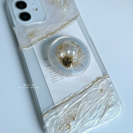 【 機種選択 】 nuance beige aurora×grip_02