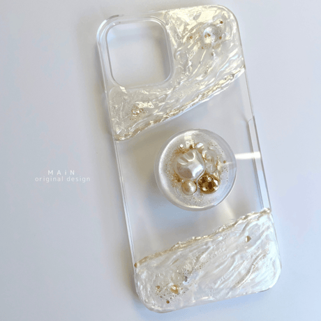 【 機種選択 】 nuance beige aurora×grip_02