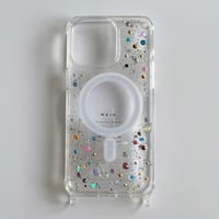 iPhone15ProMax MagSafe対応ショルダーホール付きケース〈order〉