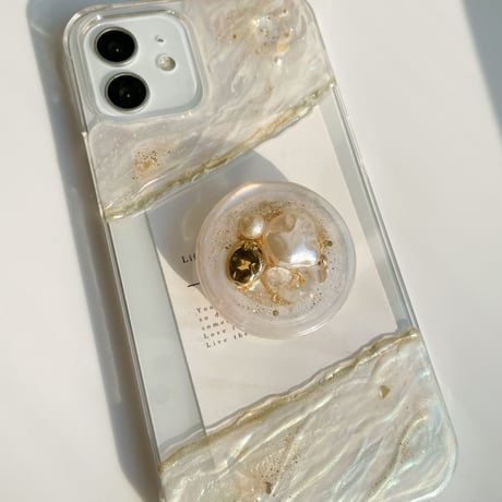 【 機種選択 】 nuance beige aurora×grip_02