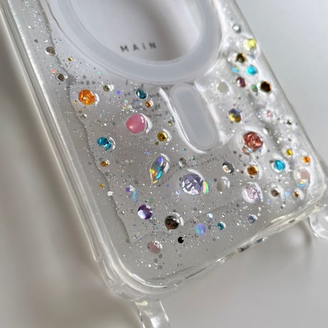 iPhone15ProMax MagSafe対応ショルダーホール付きケース〈order〉