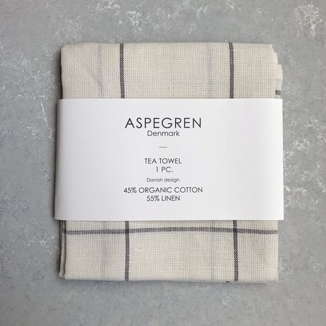 TEA   towel  _ Square / linen × cotton