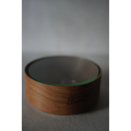 SO / OBJECTS wood case " Circle " φ120 : ウォルナット