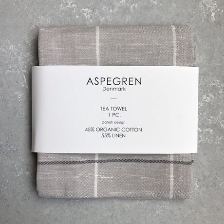 TEA   towel  _ Square / linen × cotton