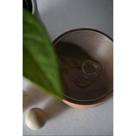SO / OBJECTS wood case " Circle " φ120 : ウォルナット