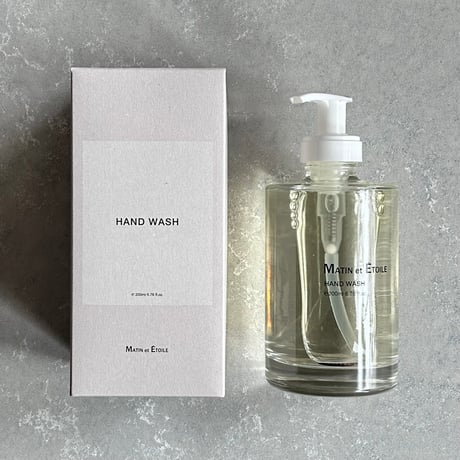 MATIN et ĒTOILE   /  HAND  WASH