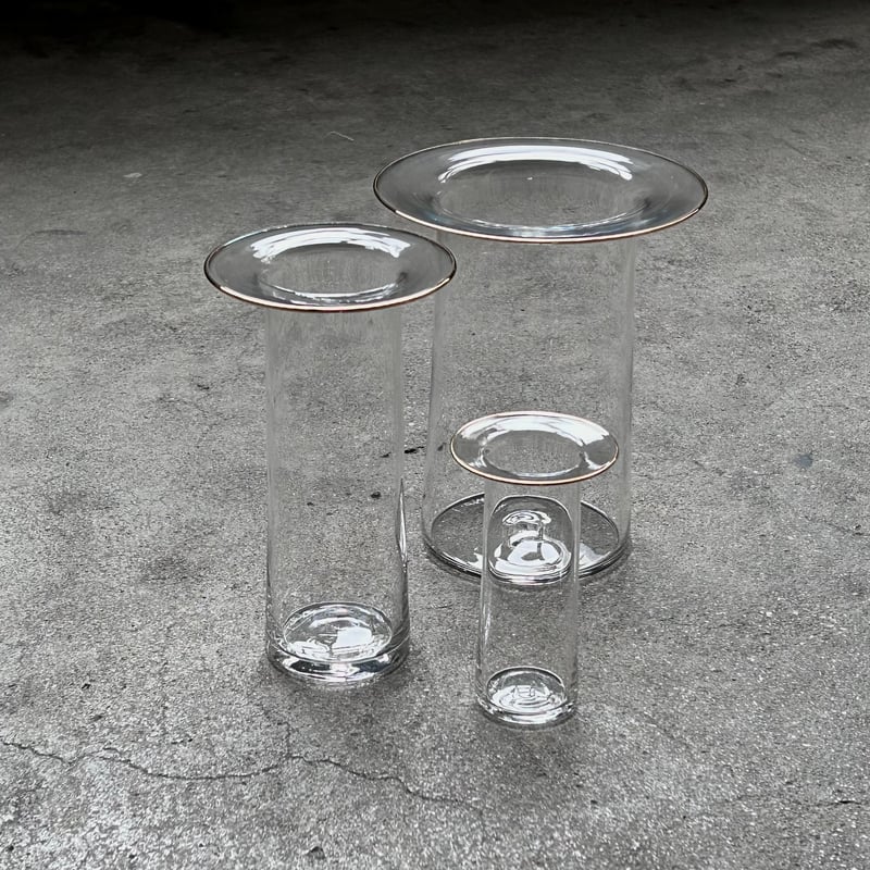 奥 泰我 / hoop vase kaku L | toau