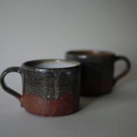 鈴木恵麗子 /　mug cup  M  _　dark brown