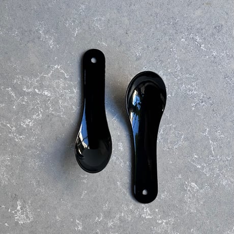 SARO   /  CHINESE SPOON (レンゲ)    琺瑯   SMALL