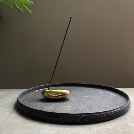 遠藤 岳  /  Plate φ150  _ black