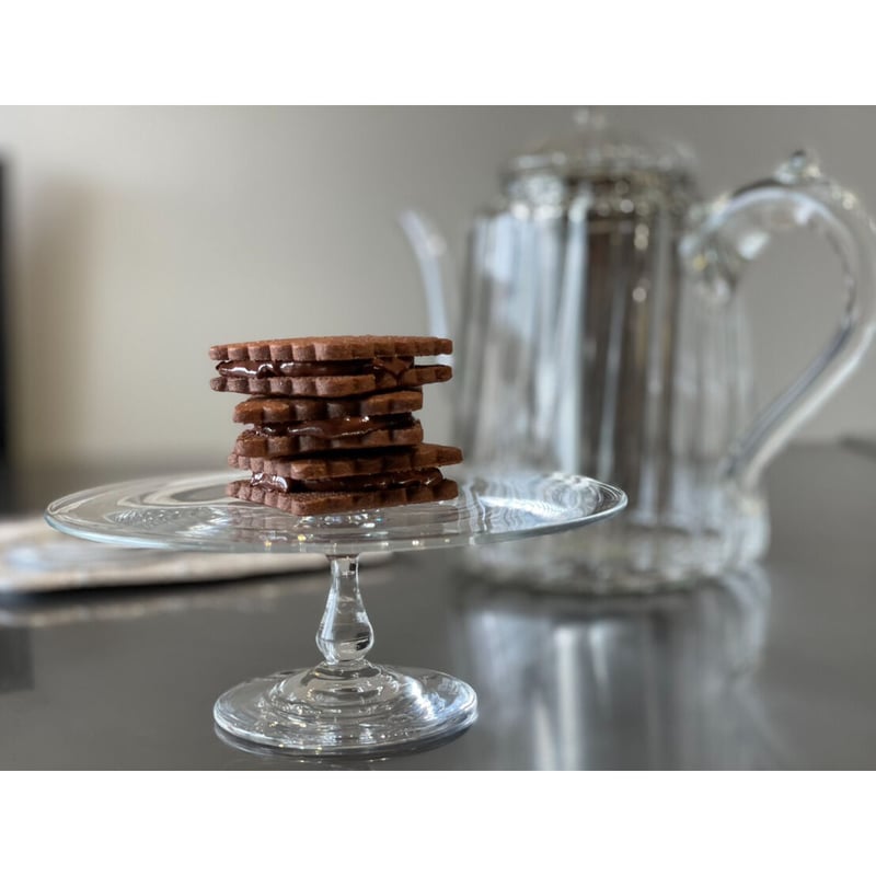 ■奥泰我 ガラスコンポート皿①点 奥泰我 コンポート | gallery1188