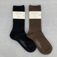 KARMAN LINE  / wool rib  socks  TAURUS   26-28 CM