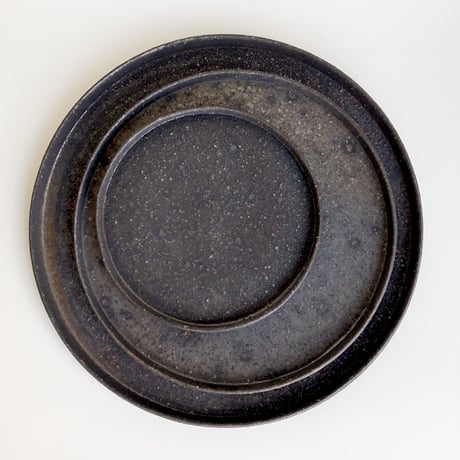 遠藤 岳  /  Plate φ150  _ black