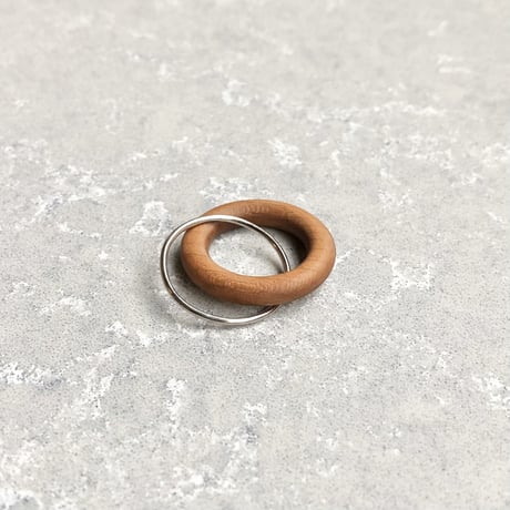 Wood ring  _ Cherry × SV