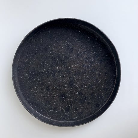 遠藤 岳  /  Gong bowl  φ180  _ black