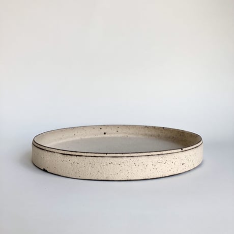 遠藤 岳  /  Gong bowl φ180  _ white
