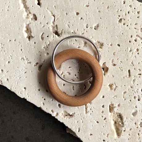 Wood ring  _ Cherry × SV