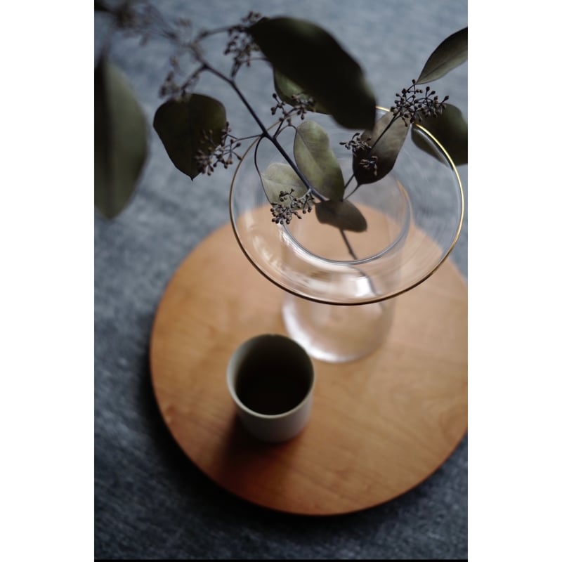 奥 泰我 / hoop vase kaku L | toau