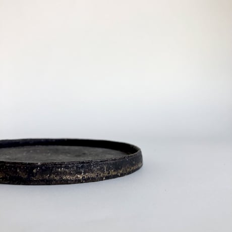 遠藤 岳  /  Plate φ110  _ black