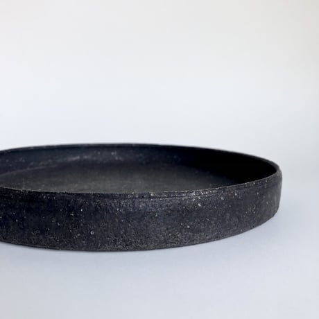 遠藤 岳  /  Gong bowl  φ180  _ black