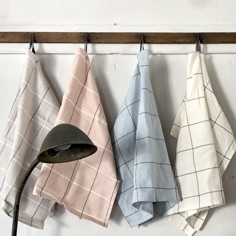 TEA   towel  _ Square / linen × cotton