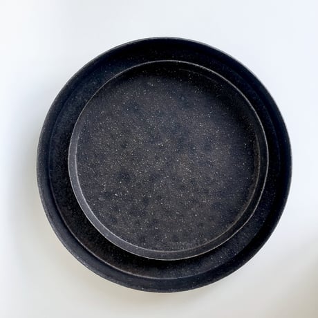 遠藤 岳  /  Gong bowl  φ180  _ black