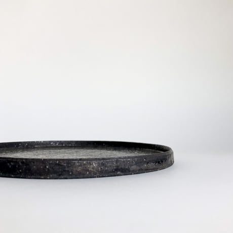 遠藤 岳  /  Plate φ150  _ black