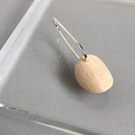 SO / OBJECTS   wood circle cuff ( 片耳 )
