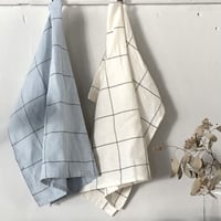 TEA   towel  _ Square / linen × cotton