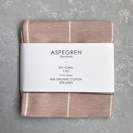 TEA   towel  _ Square / linen × cotton