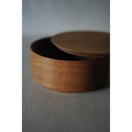SO / OBJECTS wood case " Circle " φ120 : ウォルナット