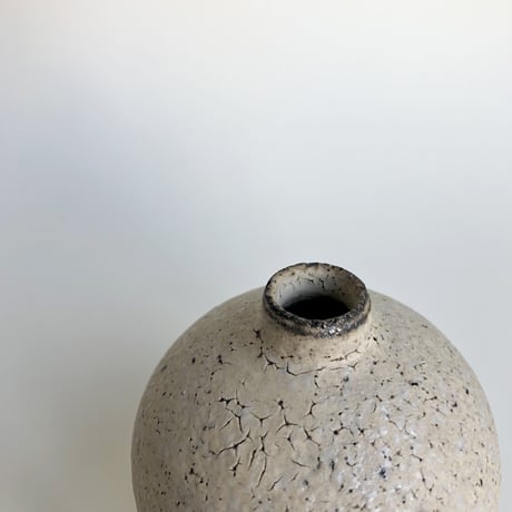 遠藤 岳  /  Mini vase _ white