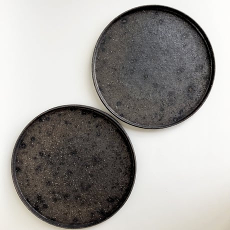 遠藤 岳  /  Plate φ150  _ black