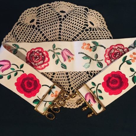 Vintage belt＊e656