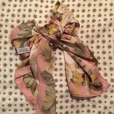 vintage scarf＊e739