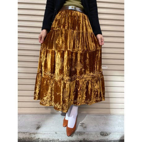 vintage skirt ＊e521