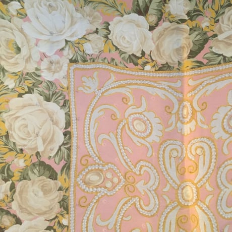 vintage scarf＊e739