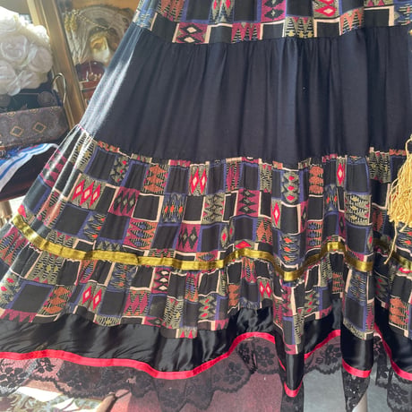 vintage skirt＊e108