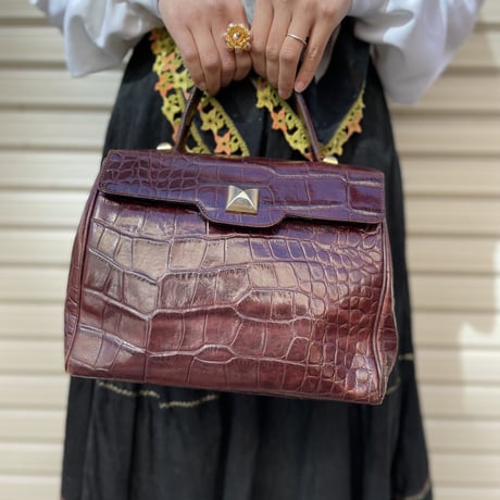 italy vintage bag＊e632