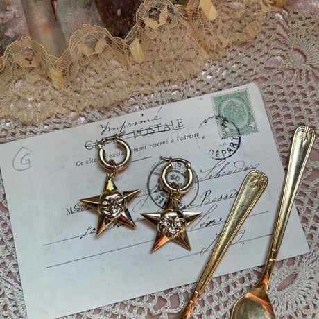 Handmade pierce＊y406
