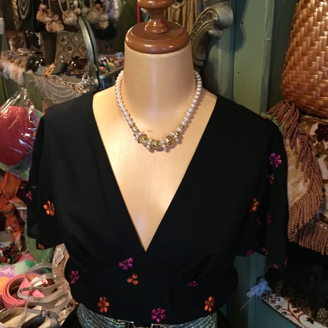 france vintage necklace ＊fk309